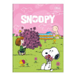 Caderno Universitário Grande Brochura Costurado Sem Mola Snoopy - Estampas Sortidas