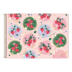 Caderno De Cartografia E Desenho Espiral 80 Folhas Snoopy - Estampas Sortidas