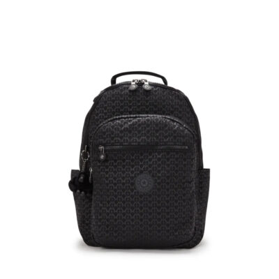 Mochila Kipling Seoul - Signature - Preta