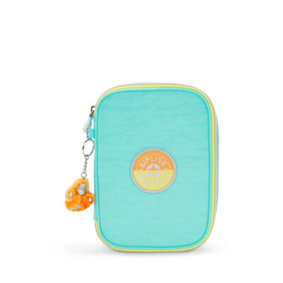 Estojo Box Kipling 100 Pens - Poppy Aqua C