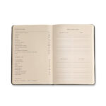 Agenda Planner Semanal 2026 - Vermelho Quente