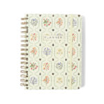 Planner Permanente Espiral Semanal - Jardim - Off White