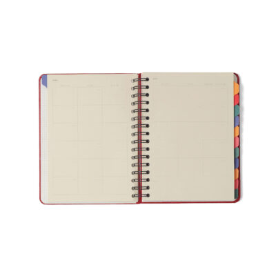 Planner Permanente Espiral Semanal – Jardim – Off White