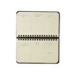 Agenda Planner Espiral Wire-O Semanal 2026 - Bossa Nova - Boêmia Caramelo