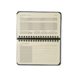 Agenda Planner Espiral Wire-O Semanal 2026 - Bossa Nova - Boêmia Caramelo