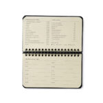 Agenda Planner Espiral Wire-O Semanal 2026 - Bossa Nova - Boêmia Caramelo