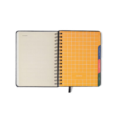 Agenda Planner Semanal 2026 – Libélulas – Preta