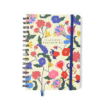 Planner Espiral Financeiro Wire-O A5 - Doce Florada - Off White