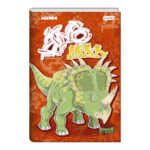 Caderno 1/4 Pequeno Brochura Costurado Sem Mola Capa Dura 80 Folhas Stone - Estampas Sortidas