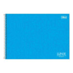 Caderno Desenho E Cartografia Milimetrado Espiral 80 Folhas Capa Dura Lunix - Estampas Diversas