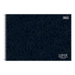 Caderno Desenho E Cartografia Milimetrado Espiral 80 Folhas Capa Dura Lunix - Estampas Diversas