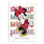 Caderno Brochura Costurado Sem Mola Capa Dura Universitário 48 Folhas Minnie - Estampas Diversas