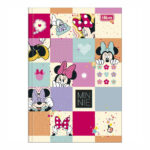 Caderno Brochura Costurado Sem Mola Capa Dura Universitário 48 Folhas Minnie - Estampas Diversas