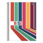 Caderno Espiral Universitário Grande Capa Dura 80 Folhas Empowerfull Be - Estampas Sortidas