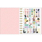 Caderno Espiral Universitário Grande Capa Dura 160 Folhas 10 Matérias Tilidisco - Purrfect Cats