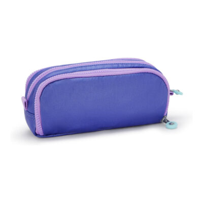 Estojo Kipling Gitroy Com 3 Divisórias – Cosmic Metallic