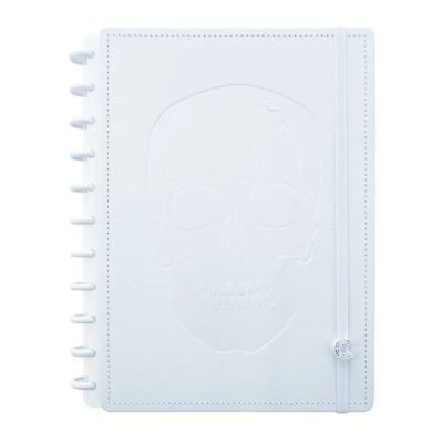 Caderno Inteligente 1/4 A5 Pequeno Espiral Com 80 Folhas - White Ink