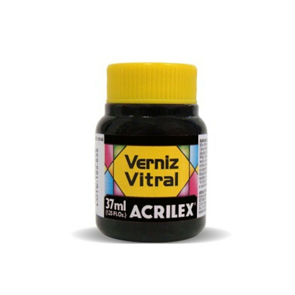 Verniz Vitral 37ml - Preto Verniz Vitral 37ml - Preto