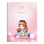 Caderno Brochura Costurado Sem Mola De Caligrafia 40 Folhas Jolie - Estampas Diversas Caderno Brochura Costurado Sem Mola De Caligrafia 40 Folhas Jolie - Estampas Diversas