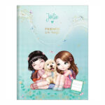 Caderno Brochura Costurado Sem Mola De Caligrafia 40 Folhas Jolie - Estampas Diversas Caderno Brochura Costurado Sem Mola De Caligrafia 40 Folhas Jolie - Estampas Diversas