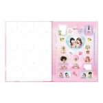 Caderno Brochura Costurado Sem Mola De Caligrafia 40 Folhas Jolie - Estampas Diversas Caderno Brochura Costurado Sem Mola De Caligrafia 40 Folhas Jolie - Estampas Diversas