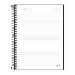 Caderno Espiral Universitário Grande Capa Plástica 80 Folhas Executivo Cambridge - Definit Caderno Espiral Universitário Grande Capa Plástica 80 Folhas Executivo Cambridge - Definit