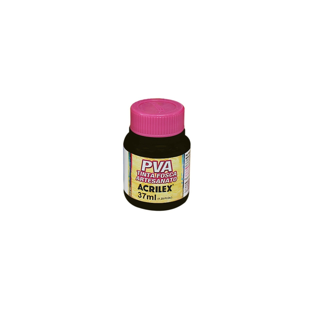 Tinta Fosca Pva 37ml - preto Tinta Fosca Pva 37ml - preto