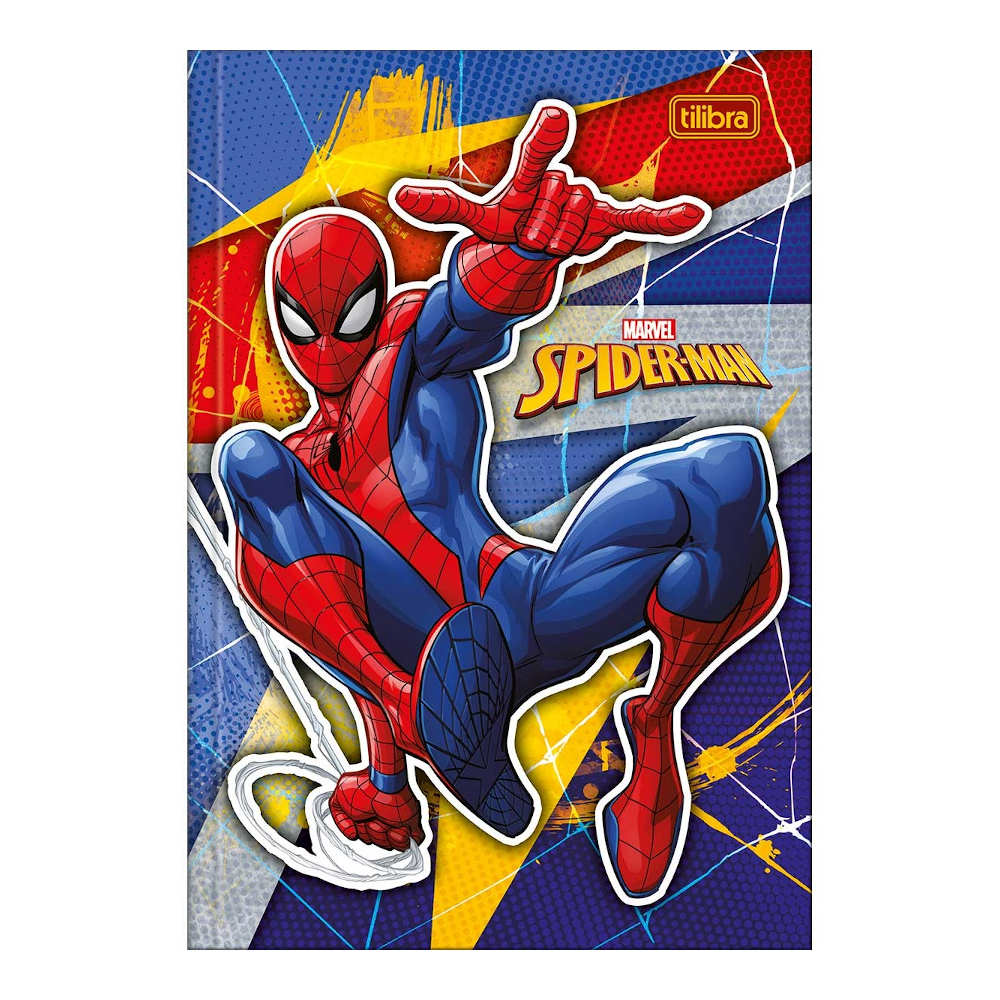 Caderno 1/4 Pequeno Brochura Costurado Sem Mola 48 Folhas Spider Man - Estampas Sortidas Caderno 1/4 Pequeno Brochura Costurado Sem Mola 48 Folhas Spider Man - Estampas Sortidas