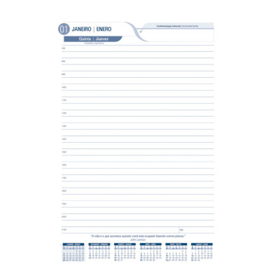 Agenda Costurada Magnum Anual 2026 – Preta