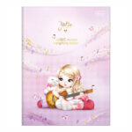 Caderno Brochura Costurado Sem Mola Universitário Grande Capa Dura 48 Folhas Jolie - Estampas Sortid Caderno Brochura Costurado Sem Mola Universitário Grande Capa Dura 48 Folhas Jolie - Estampas Sortid