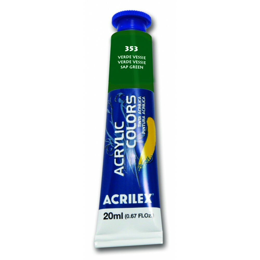 Tinta AcrÍlica Tela 20ml - Verde Vessie Tinta AcrÍlica Tela 20ml - Verde Vessie