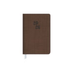 Agenda Costurada Bolso Vigo 2026 - Cores Sortidas