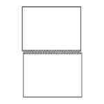 Caderno Espiral Sketchbook Académie 50 Folhas Sem Linha Capa Plástica - Preto Caderno Espiral Sketchbook Académie 50 Folhas Sem Linha Capa Plástica - Preto