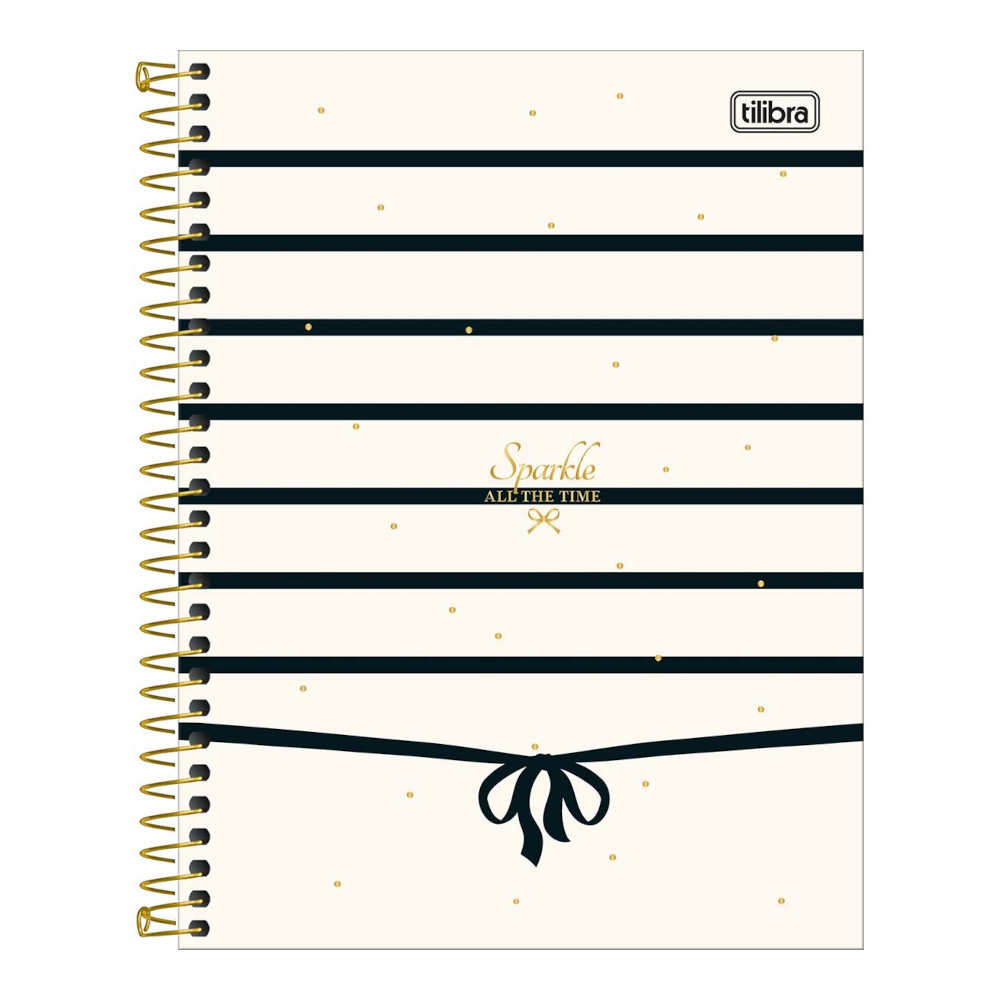 Caderno Espiral Colegial Médio Capa Dura 160 Folhas 10 Matérias West Village - Estampas Sortidas Caderno Espiral Colegial Médio Capa Dura 160 Folhas 10 Matérias West Village - Estampas Sortidas
