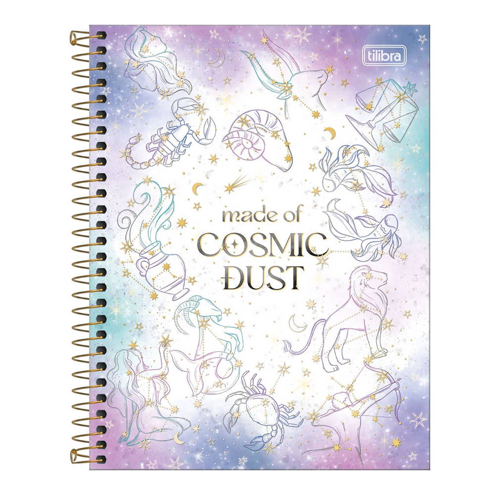 Caderno Espiral Universitário Grande Capa Dura 80 Folhas Magic - Estampas Sortidas Caderno Espiral Universitário Grande Capa Dura 80 Folhas Magic - Estampas Sortidas