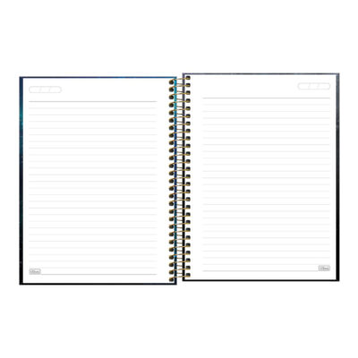 Caderno Espiral Universitário Grande Capa Dura 80 Folhas Magic – Estampas Sortidas