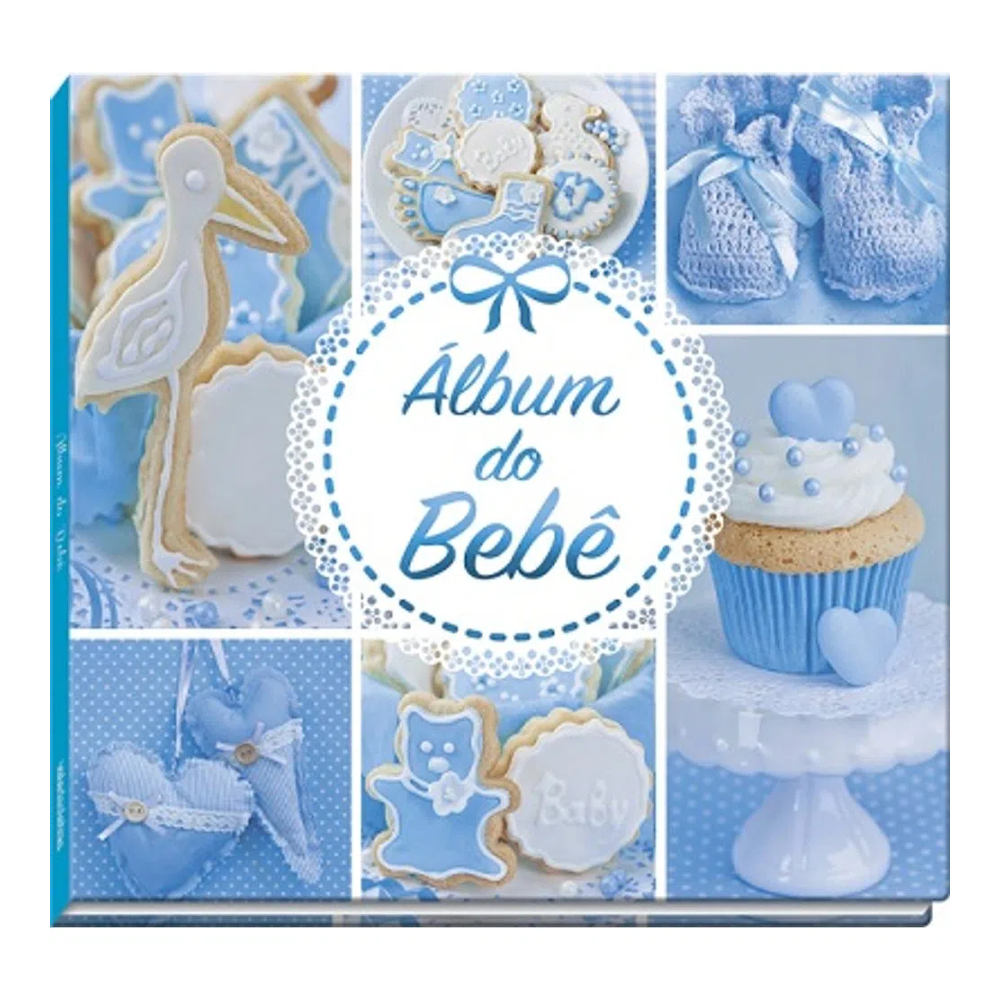 Álbum Do Bebê - Azul Álbum Do Bebê - Azul