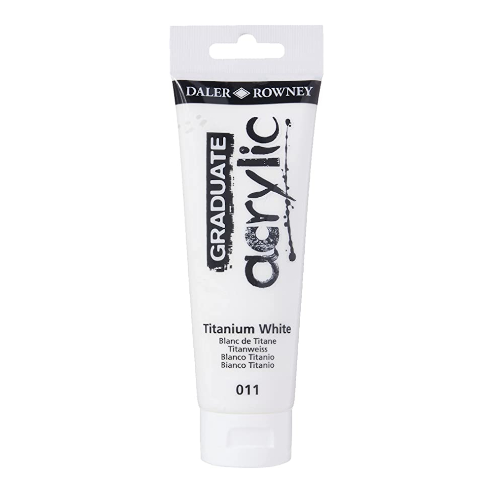 Tinta Graduate Acrílica 120ml - Mixing Branca Tinta Graduate Acrílica 120ml - Mixing Branca