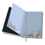 Caderneta Costurada Capa Dura 80 Folhas M Coisas Boas - Verde Caderneta Costurada Capa Dura 80 Folhas M Coisas Boas - Verde