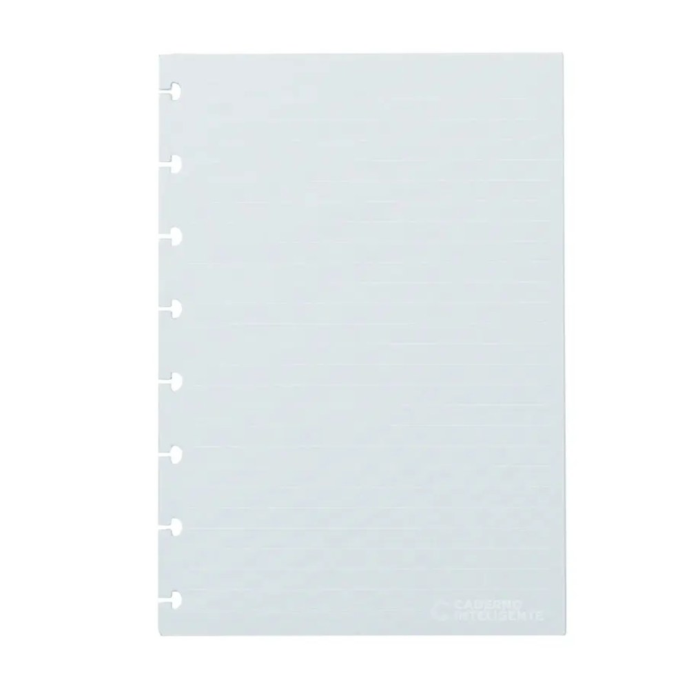 Refil Caderno Pautado 90g Com 50 Folhas - Linha Branca Refil Caderno Pautado 90g Com 50 Folhas - Linha Branca