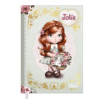 Caderneta Costurada Capa Dura Com Pauta 96 Folhas Petit Jolie - Estampas Sortidas Caderneta Costurada Capa Dura Com Pauta 96 Folhas Petit Jolie - Estampas Sortidas
