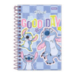 Caderneta Espiral Capa Dura 96 Folhas Stitch - Estampas Sortidas Caderneta Espiral Capa Dura 96 Folhas Stitch - Estampas Sortidas