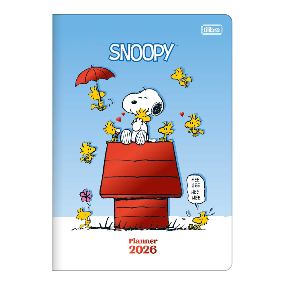 Planner Grampeado M7 Snoopy 2026 - Cores Sortidas Planner Grampeado M7 Snoopy 2026 - Cores Sortidas