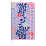 Caderno Sem Pauta Costurado Capa Dura Fitto 80 Folhas Trend Floral - Estampas Sortidas Caderno Sem Pauta Costurado Capa Dura Fitto 80 Folhas Trend Floral - Estampas Sortidas