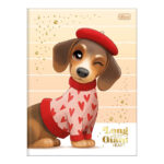 Caderno Brochura Costurado Sem Mola Universitário Grande Capa Dura 80 Folhas Brownie - Estampas Sort Caderno Brochura Costurado Sem Mola Universitário Grande Capa Dura 80 Folhas Brownie - Estampas Sort