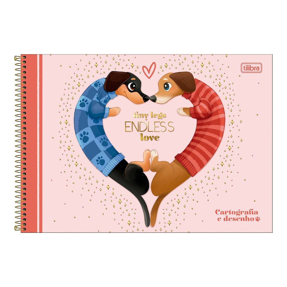 Caderno Desenho E Cartografia Espiral 80 Folhas Brownie - Estampas Sortidas Caderno Desenho E Cartografia Espiral 80 Folhas Brownie - Estampas Sortidas