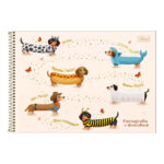 Caderno Desenho E Cartografia Espiral 80 Folhas Brownie - Estampas Sortidas Caderno Desenho E Cartografia Espiral 80 Folhas Brownie - Estampas Sortidas