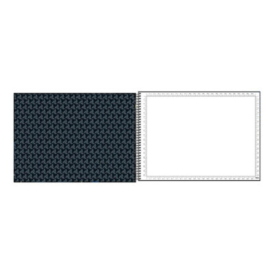 Caderno Desenho E Cartografia Espiral 80 Folhas Score – Estampas Sortidas