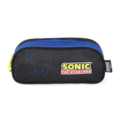 Estojo Triplo Sonic - Preto