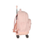 Mochila Com Rodinhas - Salmão